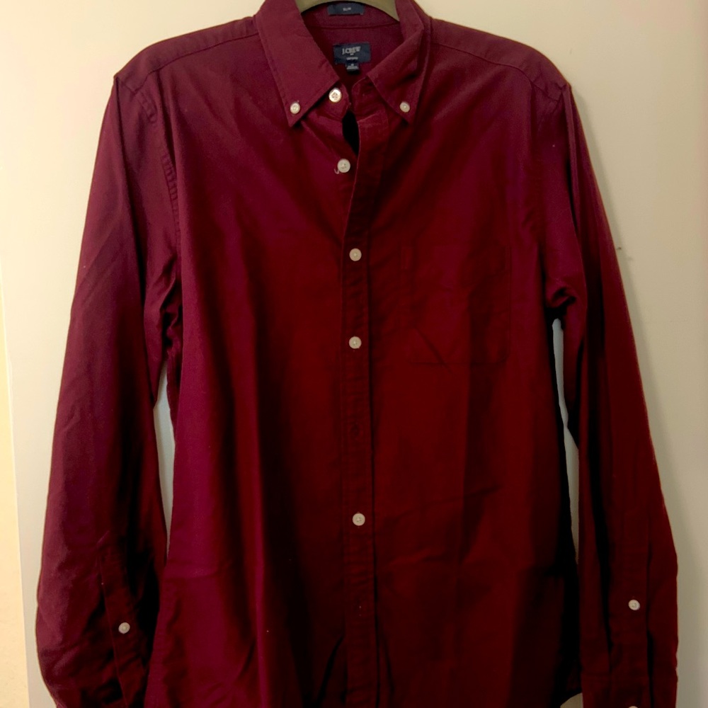 J. Crew Slim Fit Long Sleeve Button Down Shirt